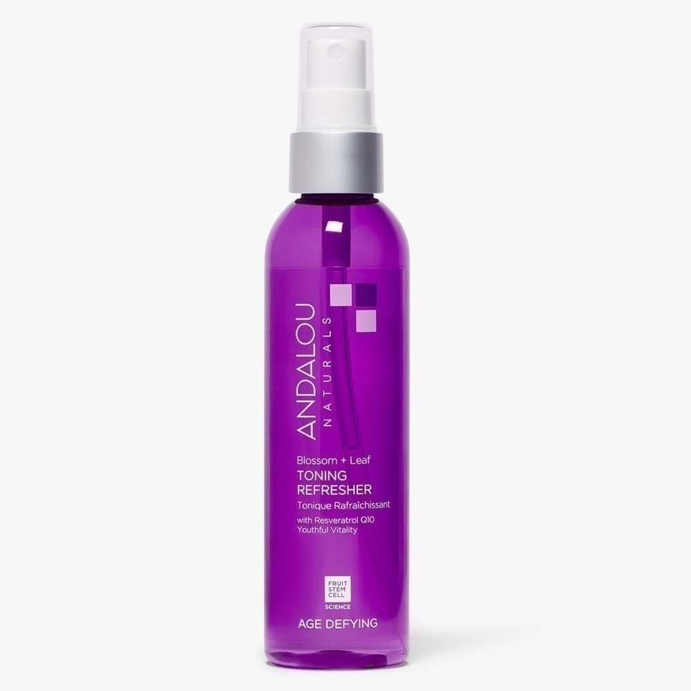 💗2/$10💗 NWT Andalou Naturals AGE DEFYING BLOSSOM + LEAF TONING REFRESHER
